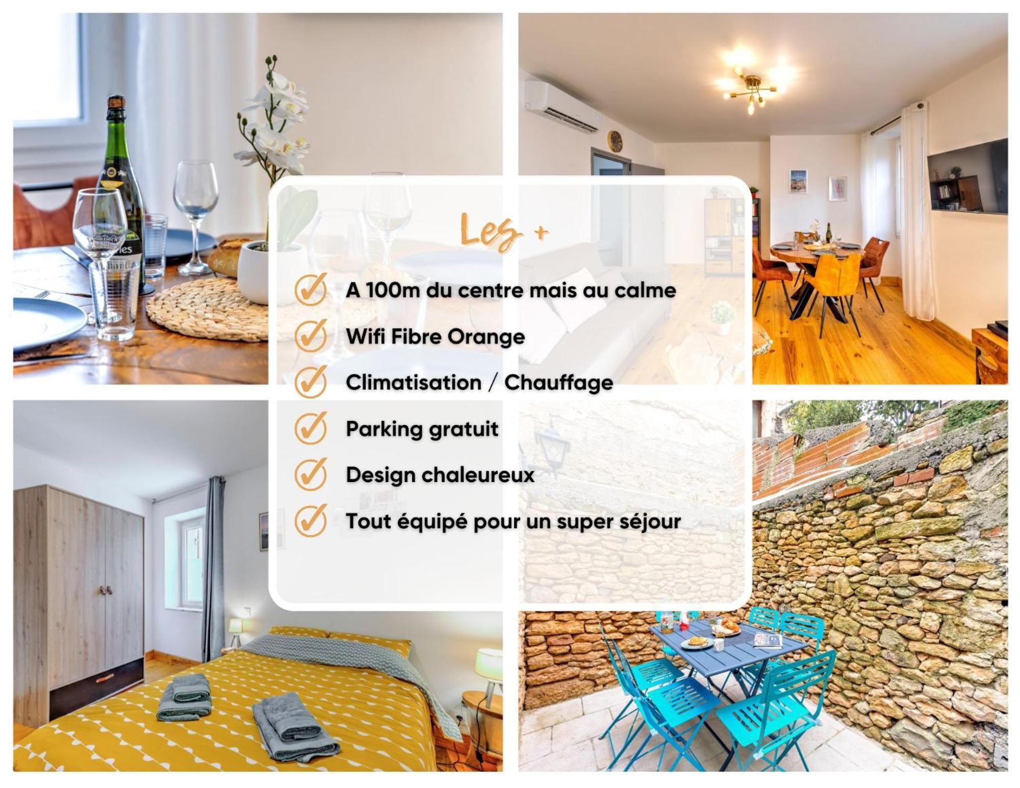 3 Pieces, Climatise, Calme, 100M Du Centre, Parking, "Lyriade" 사흘라 라 카네다 외부 사진